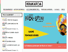 Tablet Screenshot of krakatoa.org